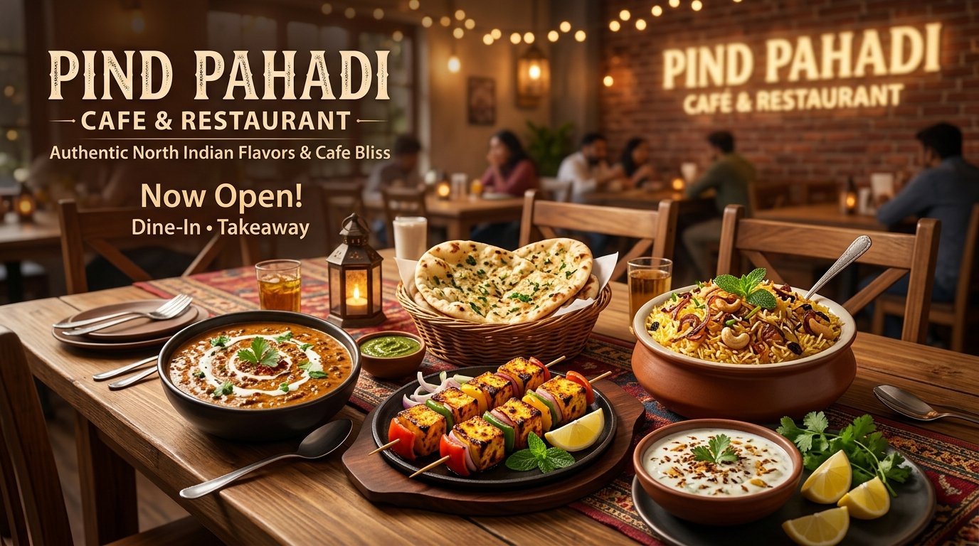 PIND PAHADI Cafe & Restaurant